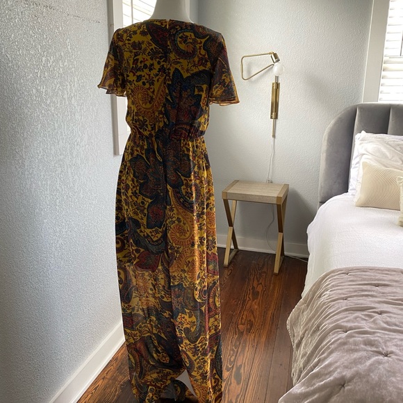 Anthropologie beaded jumpsuit - Picture 2 of 5